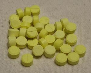 Single 10mg 2C-B pellet tablet for research purposes