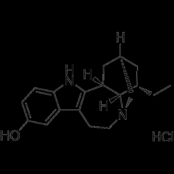Noribogaine Hydrochloride Crystalline Research Chemical Vial