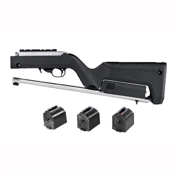 BROWNELLS BUNDLES - RUGER® 10/22® BACKPACKER STOCK W/ 3-PK BX-1 10-RD MAGS