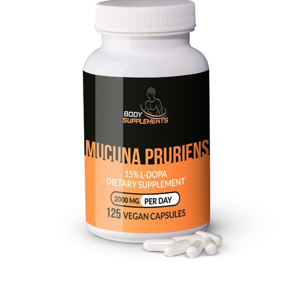 Mucuna Pruriens Vega Caps 400mg (125 pieces)